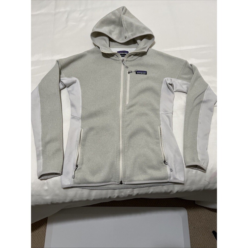 Patagonia Performance Better Sweater Hoodie Hoody Jacket Off White Women's M